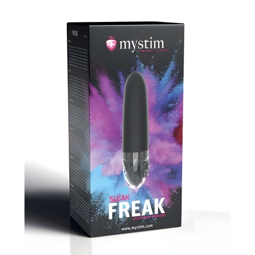 Mystim Sleak Freak Estim Vibrator - Black