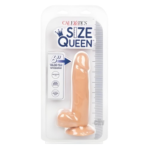 Size Queen 6 Dildo - Vanilla