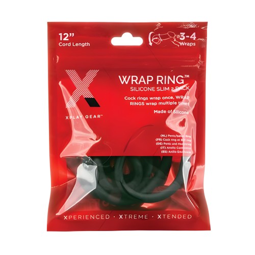 Xplay Silicone 12 Slim Wrap Ring