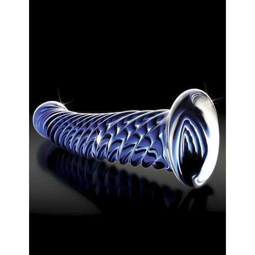 Icicles No 29 Textured Glass Dildo | Handcrafted