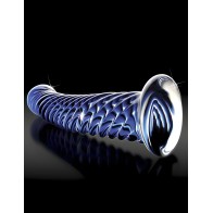 Icicles No 29 Textured Glass Dildo | Handcrafted