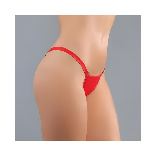 Panty Wetlook Adore Between The Cheats Rojo O/s