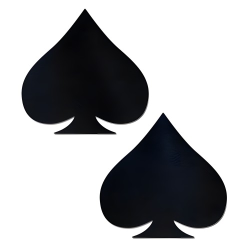 Pastease Liquid Black Spade - Fun & Flirty