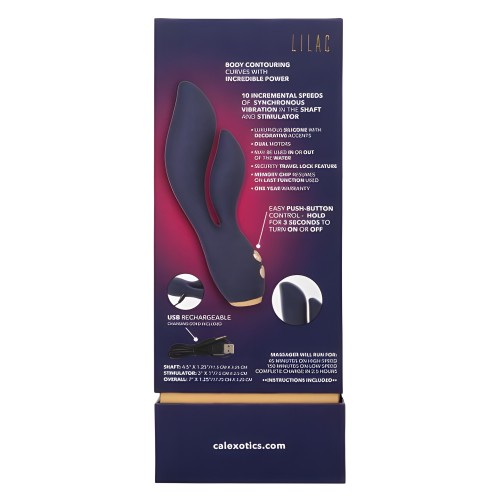 Chic Lilac Blue Vibrator for Ultimate Pleasure