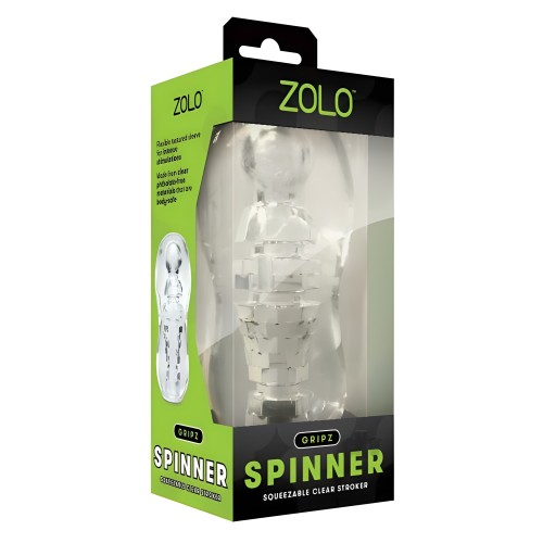 Zolo Gripz Spinner Clear