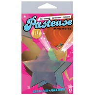 Pastease Holographic Star Pasties - Fun Accessory