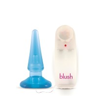 Plug vibrador anal básico azul