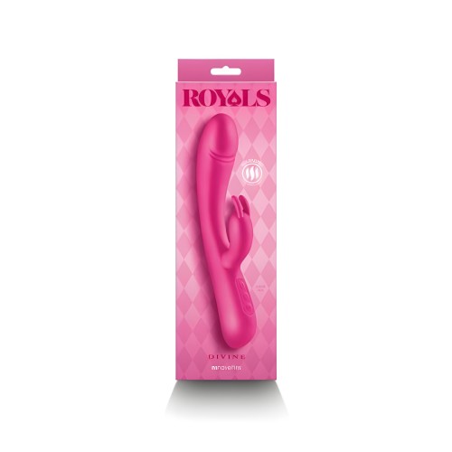 Royals Divine Warming Rabbit Vibrator - Luxurious Pleasure