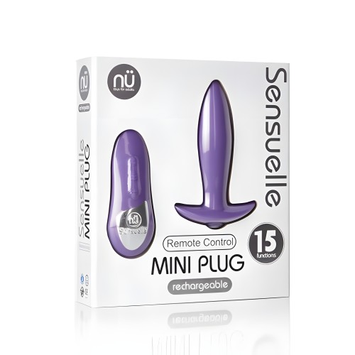Sensuelle Remote Control Rechargeable Mini Plug