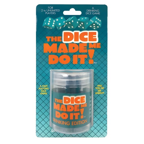 El Juego de Dados Me Hizo Hacerlo - Diversión con Bebidas