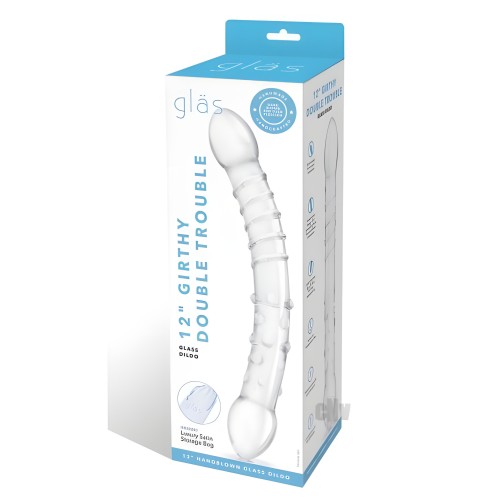 Glas 12" Double Trouble Dildo
