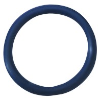 Spartacus 1.5 Rubber Cock Ring - Blue
