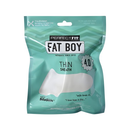 Perfect Fit Fat Boy Thin 4.0 - Clear - Penis Enhancer