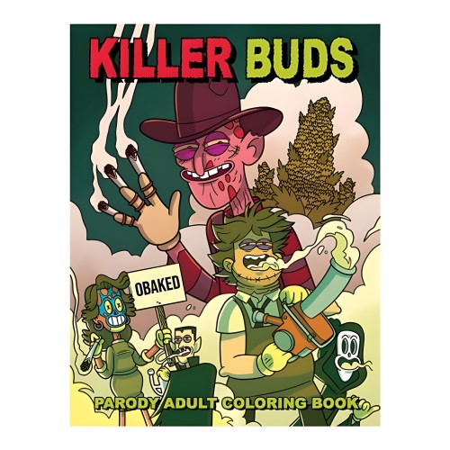 Libro de Colorear para Adultos Killer Buds
