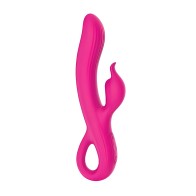 Wild Pop Vibe Lola Rabbit Dual Vibrator - Pink