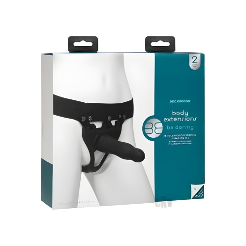 Body Extensions Be Daring Hollow Slim Dong Strap On Set