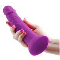 Dong Vibrador Colours Pleasures - Púrpura