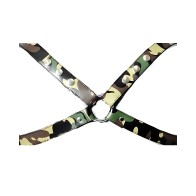Sensual Sin Leather X Harness Camo L/XL