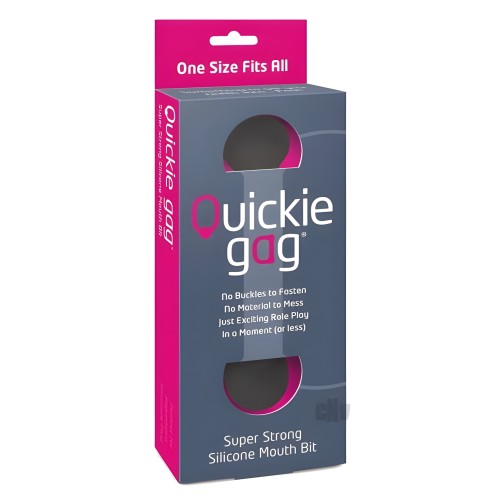 Quickie Bit Gag Black