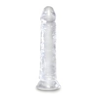 King Cock Clear 8in Cock - Realistic Experience