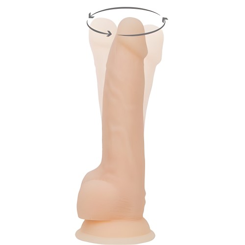 Naked Addiction Rotating & Vibrating Dong 8" Vanilla