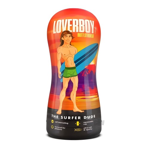Loverboy Surfer Dude Lube Stroker Beige - Self-Lubricating Masturbator