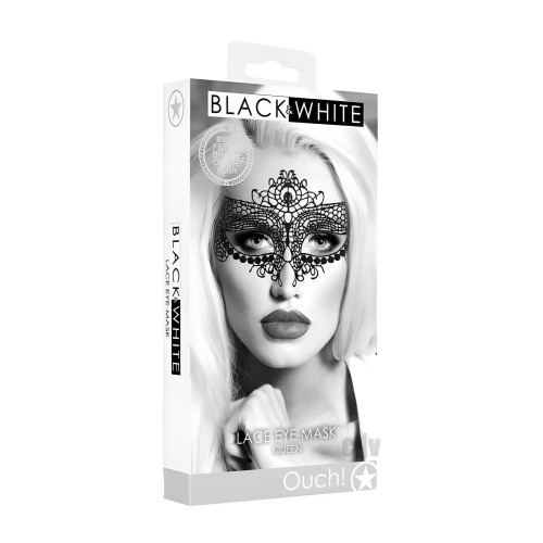 Ouch! Black Lace Eye Mask