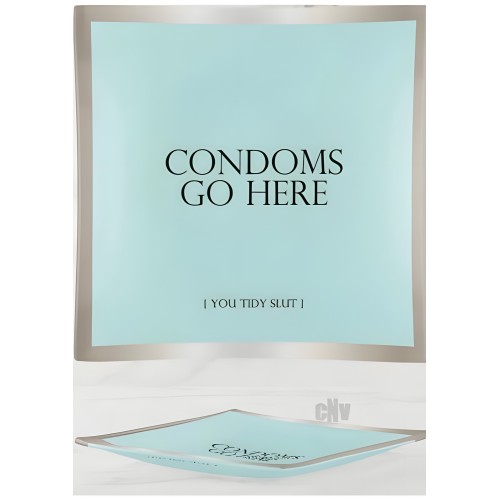 Bandeja para Accesorios Condones Go Here