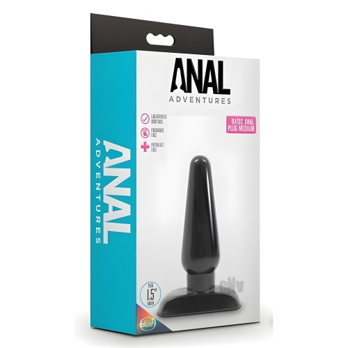 Blush Anal Adventures Basic Anal Plug - Medium