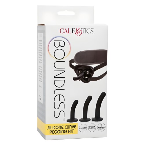 Boundless Silicone Curve Pegging Kit - Strap-on