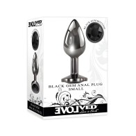 Evolved Black Gem Anal Plug Small