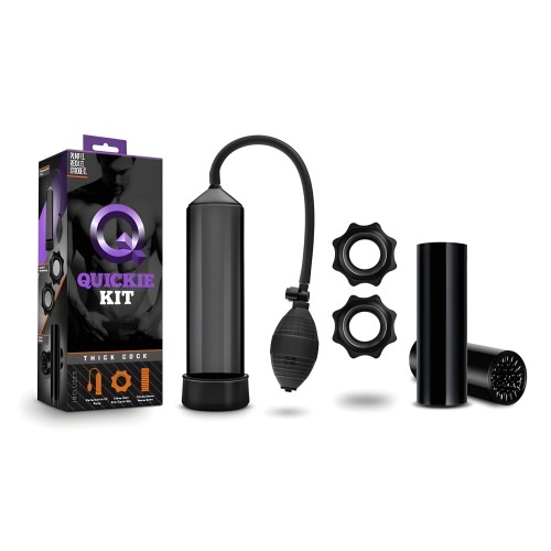 Kit Rápido - Pene Grueso - Negro