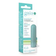 Gaia Eco Rechargeable Bullet - Aqua