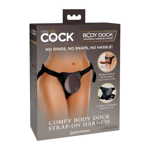 Arnés King Cock Elite Comfy Body Dock