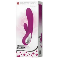 Rabbit Vibrator Pretty Love Conrad - 12 Functions, Waterproof