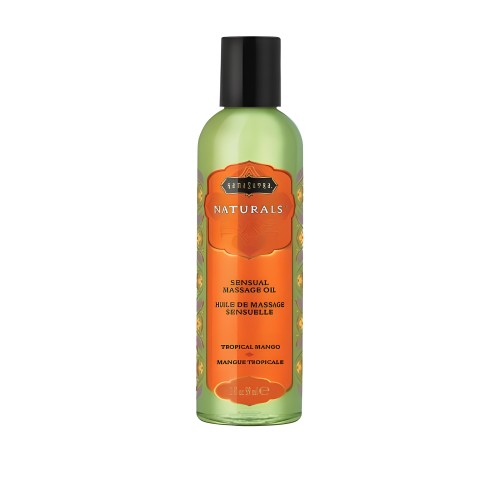 Massage Oil Natural Tropical Mango 2oz