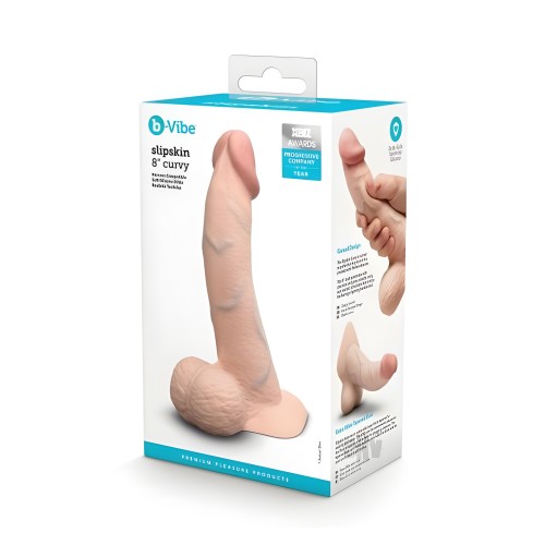 Dildo Curvo B-vibe Slipskin 8 - Crm