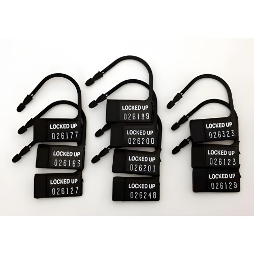 Cerraduras de Plástico para Castidad Masculina 10 Por Paquete