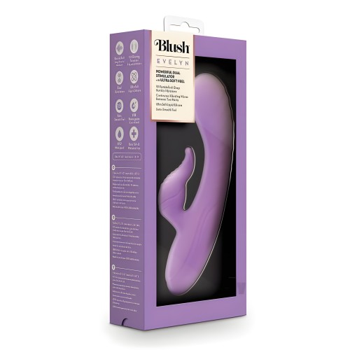 Blush Evelyn Purple - Powerful Rabbit Vibrator