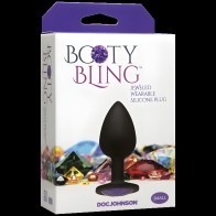Booty Bling Jeweled Butt Plug Small