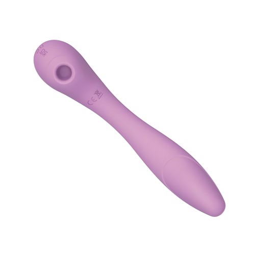 Blaze Bendable Suction Massager Lavender