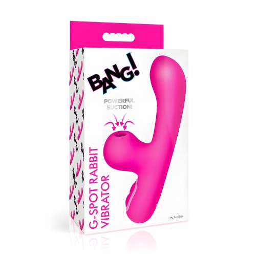 Bang! 10X G-Spot Rabbit Vibrator Pink