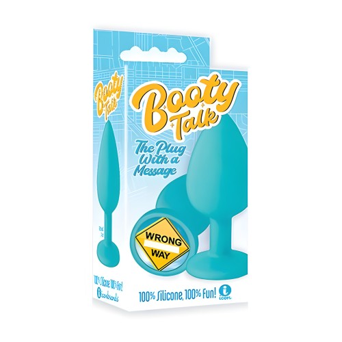 The 9's Booty Calls Wrong Way Plug - Fun Silicone