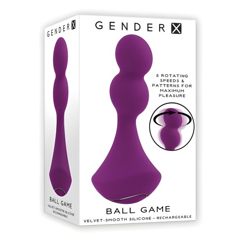 Vibrador de Silicona Rotativo Gender X