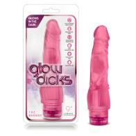 Glow Dicks The Banger Pink Vibrator