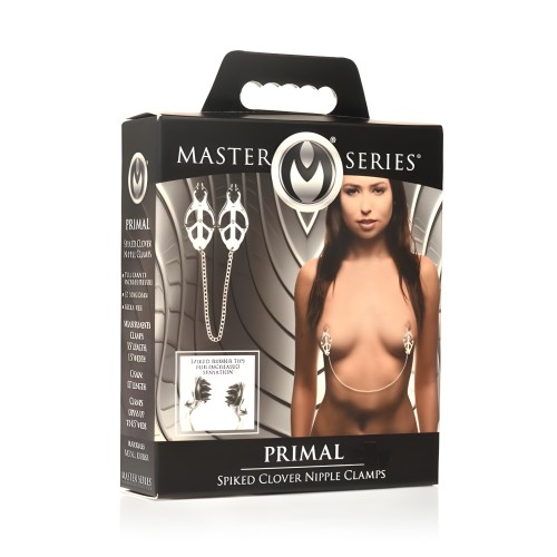 Ms Primal Spiked Clover Nipple Clamps