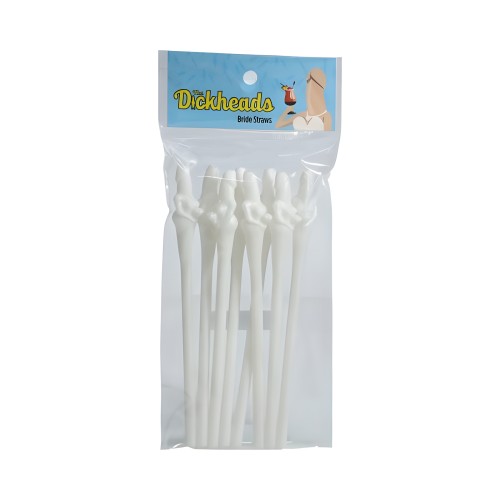 Dickheads Bride Straws