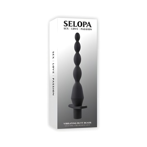 Selopa Vibrating Butt Beads - Customizable, Waterproof