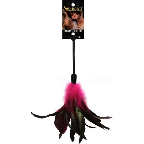 Pleasure Feather Rose - Feather Tickler