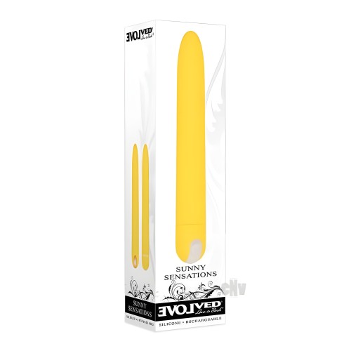 Evolved Sunny Sensations Rechargeable Silicone - Yellow